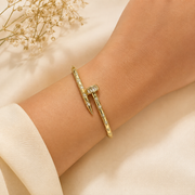 Senorita - Anti tarnish bangle cuff/ Bracelet