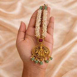 Lakshmi Pearl heritage pendant