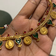 Hridaya coin necklace