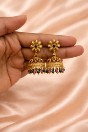 Royal Mandala short Haaram with jhumka