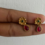 KUSUMA COINS Double layered necklace