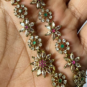 Manjari double layered necklace