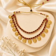 Ruby Rani with earrings