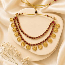 Ruby Rani with earrings