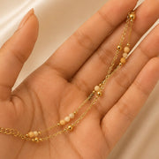 Layered Bracelet -Anti tarnish