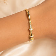 Celestial stones - Anti tarnish /Bangle cuff