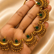 Chandra Necklace with Earrings