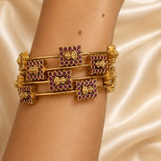 Premium Lakshmi Bangles ( set of two )