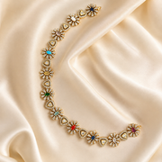 Varna Shobha AD necklace