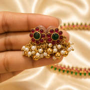 Traditional Mango  Necklace with earrings