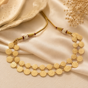 Double layered coin choker / Necklace