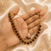 Kaapi Kerala traditional necklace with earrings