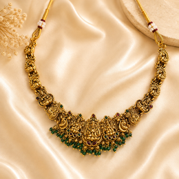 Sougandhika lakshmi necklace