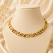 Meena Necklace with earrings