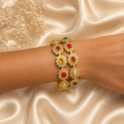NAVARATNA premium bangles (set of two )