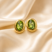 Emerald Shine Anti- tarnish Ear stud