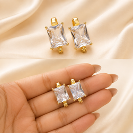 Lumiere hoop Anti tarnish Earstud