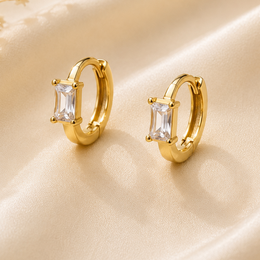 Tiny sparkle design 2 - Anti tarnish earrings