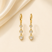 Love drops - Anti tarnish earrings