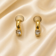 Open ear cuff with a dangle - Anti tarnish