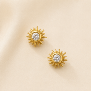 Sunshine Anti tarnish ear studs