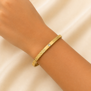 Elara Antitarnish stainless steel Bracelet/ bangle cuff