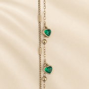 Verde Amora - Anti tarnish bracelet