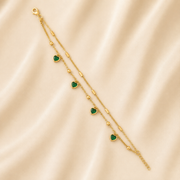 Verde Amora - Anti tarnish bracelet
