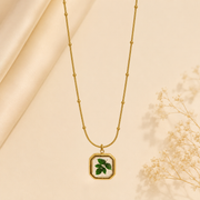 Folia , Anti tarnish chain with Pendant
