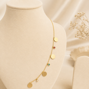 Colour fest - 2 Anti tarnish necklace