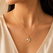 Gardenia - Anti tarnish Chain with pendant