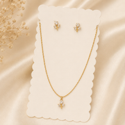 Lilly Anti tarnish chain with earrings