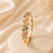 Victoria - Anti tarnish bangle cuff/ bracelet