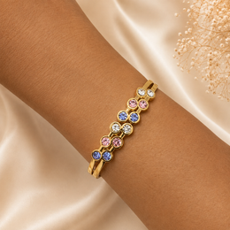 Victoria - Anti tarnish bangle cuff/ bracelet