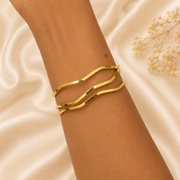 Melodies- Anti tarnish Bangles ( set of 3)