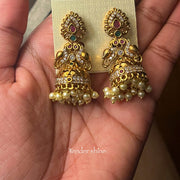 MAYURA PEARL JHUMKA