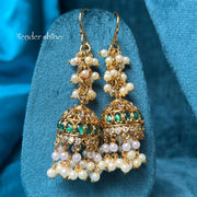 PEARL ELEGANCE JHUMKA