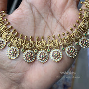 MAYURA FLORAL COIN NECKLACE
