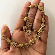 Gaja ratna necklace
