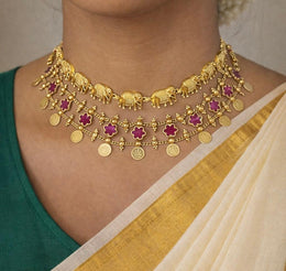 Aanaya necklace layering combo