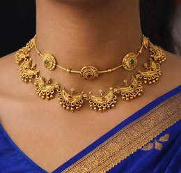 Half moon necklace layering combo