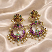 Lakshmi Stone Elegance Chandbalis