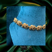 AANAYA CHARM ELEPHANT NECKLACE