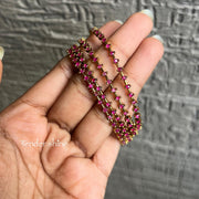 Panchranga Crystal Bangles