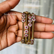 FLORAL GRACE AD STONE BANGLES