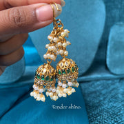PEARL ELEGANCE JHUMKA