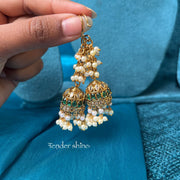PEARL ELEGANCE JHUMKA