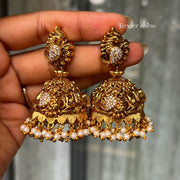 PREMIUM MAYURA BRIDAL JHUMKA