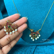 PEACOCK INVISIBLE CHAIN SET