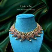 CHAARUTHA RUBY NECKLACE
